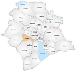 Karte Quartier Sihlfeld